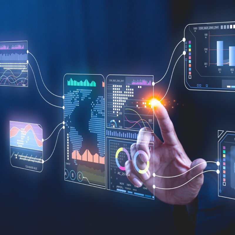 Business leaders reviewing IT strategy for growth with a technology consultant